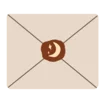 💌 Эмодзи «зима в лесу - новогодние буквы» для Telegram