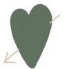 💚 Эмодзи «зима в лесу - новогодние буквы» для Telegram