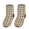 🧦 Эмодзи «зима в лесу - новогодние буквы» для Telegram
