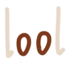 😁 Эмодзи «зима в лесу - новогодние буквы» для Telegram