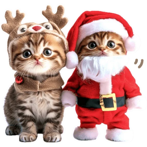 🎅 Стикер «Зимние котики» для Telegram