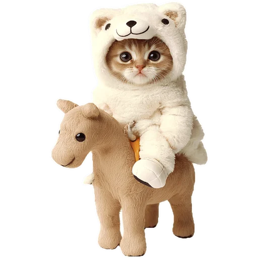 🐱 Стикер «Зимние котики» для Telegram