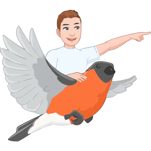Стикер 17 Набор эмоджи с зимним vmoji из ВК в HD качестве