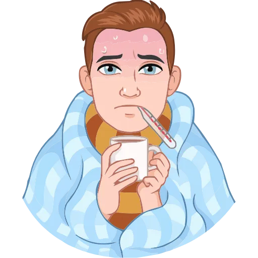Стикер 16 Набор эмоджи с зимним vmoji из ВК в HD качестве