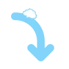 ❄️ Эмодзи «Зимние буквы в снегу» для Telegram