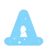 ❄️ Эмодзи «Зимние буквы в снегу» для Telegram
