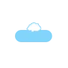 ❄️ Эмодзи «Зимние буквы в снегу» для Telegram