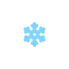 ❄️ Эмодзи «Зимние буквы в снегу» для Telegram