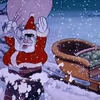 Стикер 30 winter cartoons