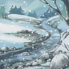 Стикер 26 winter cartoons
