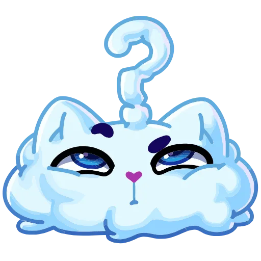 ❓ Эмодзи «Зимний Котялок» для Telegram