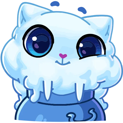🥺 Эмодзи «Зимний Котялок» для Telegram