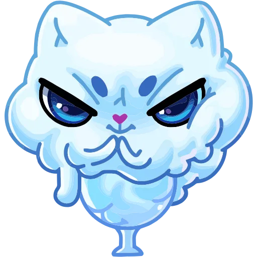😈 Эмодзи «Зимний Котялок» для Telegram