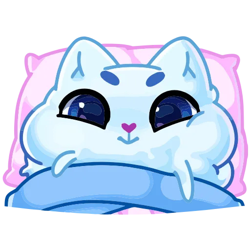 😴 Эмодзи «Зимний Котялок» для Telegram