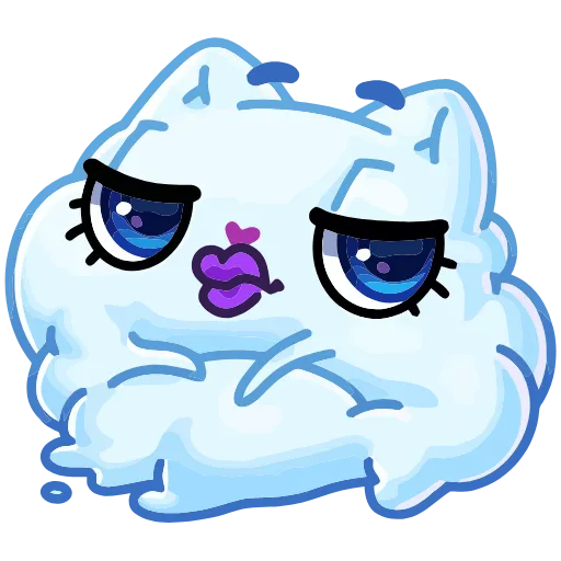 ☺️ Эмодзи «Зимний Котялок» для Telegram