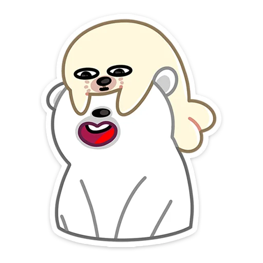 Стикерпак Зимние друзья для Telegram