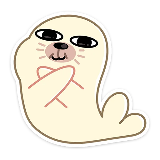 🙅‍♂ Стикер «Зимние друзья» для Telegram