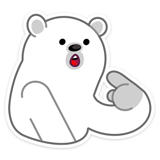🥺 Стикер «Зимние друзья» для Telegram