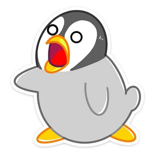 😳 Стикер «Зимние друзья» для Telegram