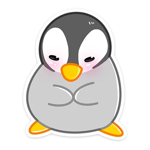 ☺️ Стикер «Зимние друзья» для Telegram