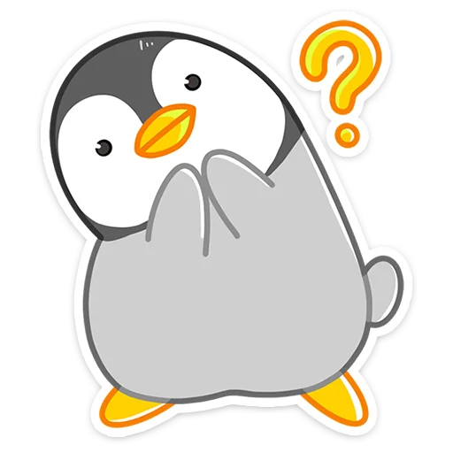 🤔 Стикер «Зимние друзья» для Telegram