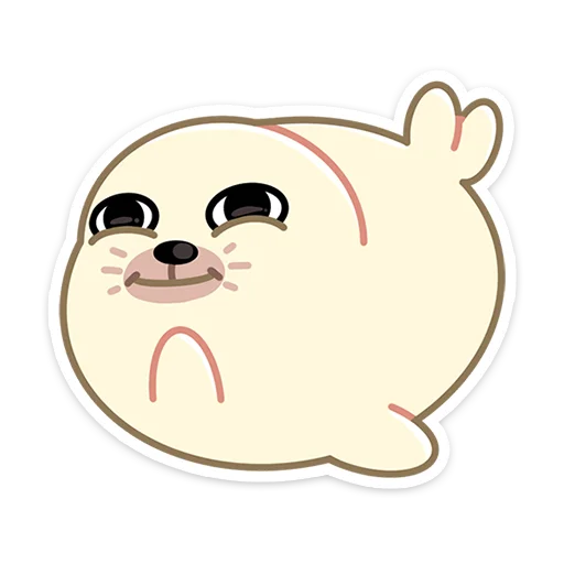 😊 Стикер «Зимние друзья» для Telegram