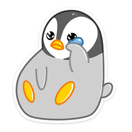 😎 Стикер «Зимние друзья» для Telegram