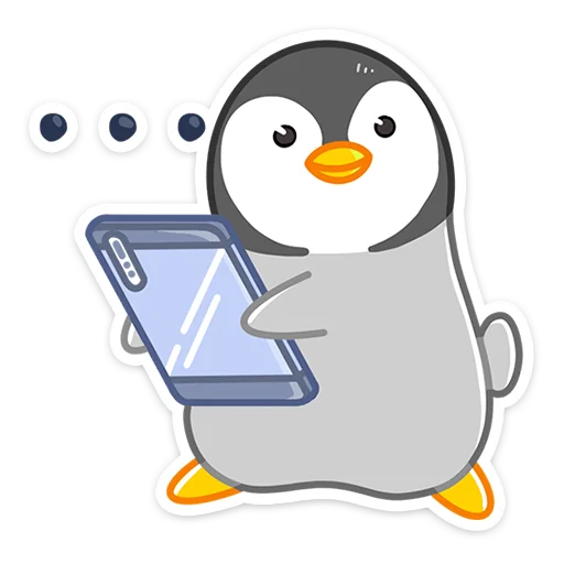 😠 Стикер «Зимние друзья» для Telegram