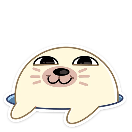 🙂 Стикер «Зимние друзья» для Telegram