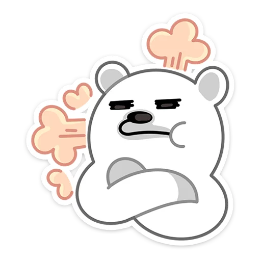 😎 Стикер «Зимние друзья» для Telegram
