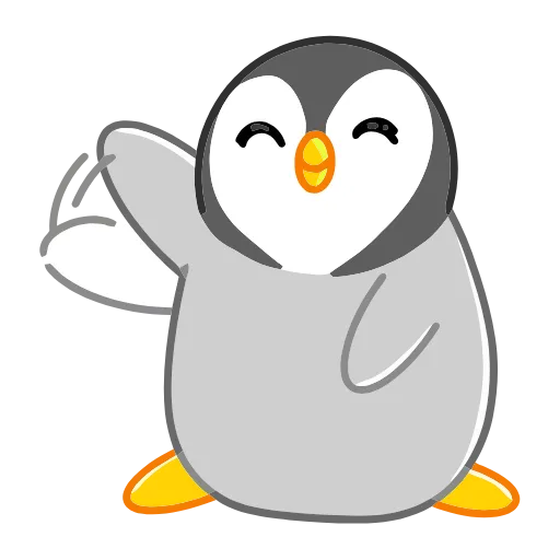 ✋️ Эмодзи «Зимние друзья» для Telegram