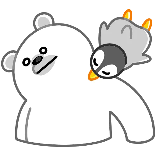 😊 Эмодзи «Зимние друзья» для Telegram