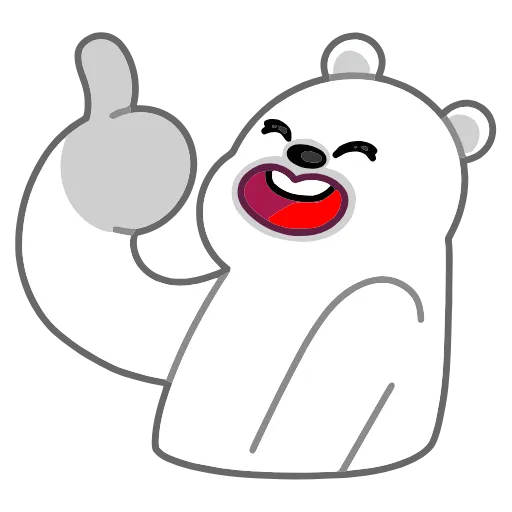 👍 Эмодзи «Зимние друзья» для Telegram
