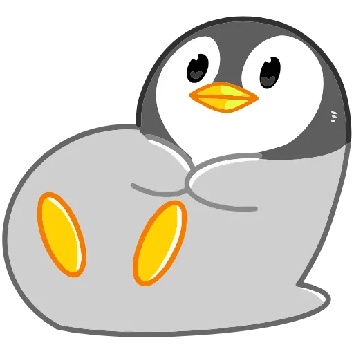 👂 Эмодзи «Зимние друзья» для Telegram