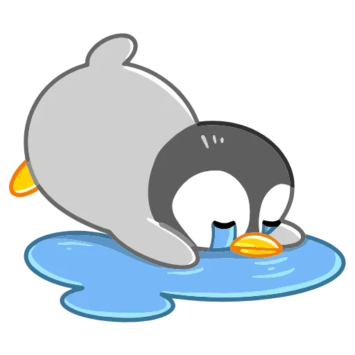 😥 Эмодзи «Зимние друзья» для Telegram