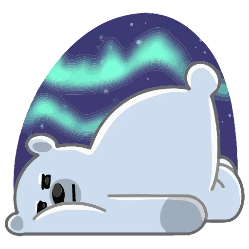 😴 Эмодзи «Зимние друзья» для Telegram