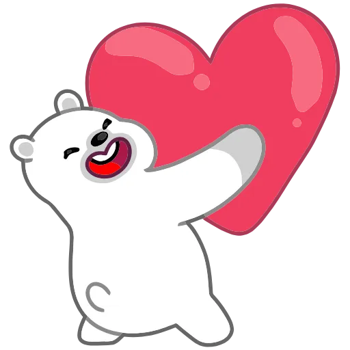 ❤️ Эмодзи «Зимние друзья» для Telegram
