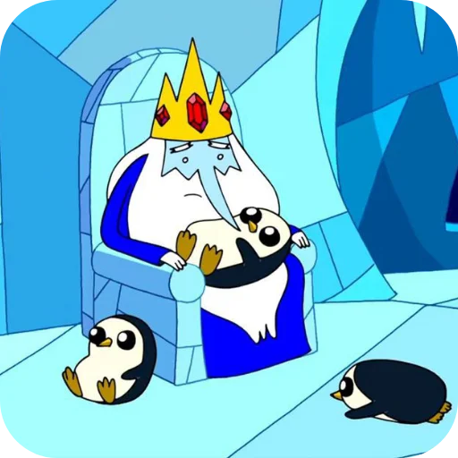 👑 Стикер «Winter King» для Telegram