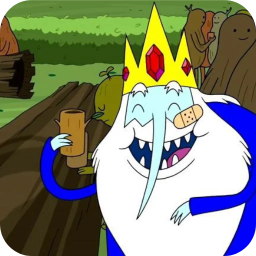 👑 Стикер «Winter King» для Telegram