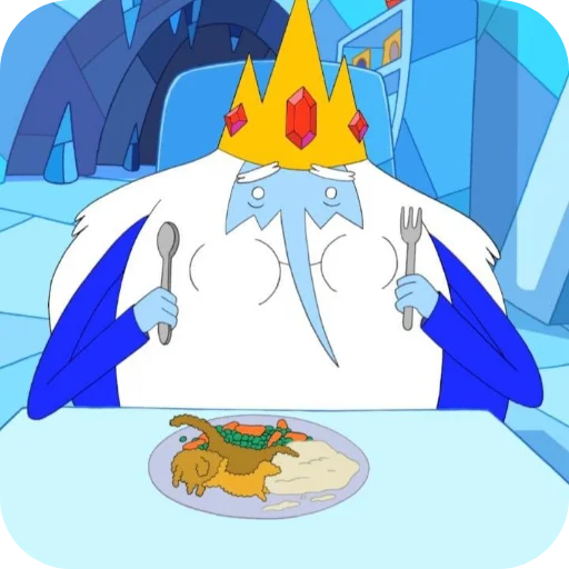 👑 Стикер «Winter King» для Telegram