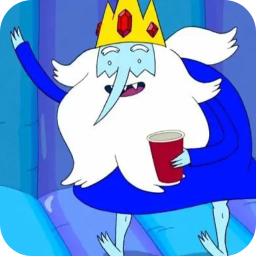 🧊 Стикер «Winter King» для Telegram