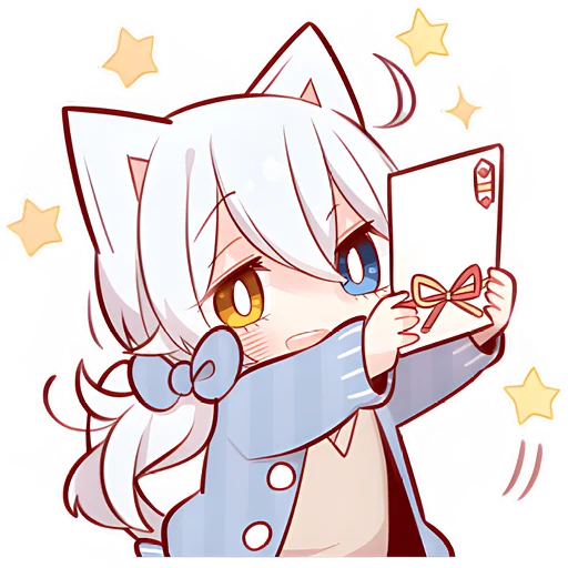 💌 Стикер «Зимние котята» для Telegram