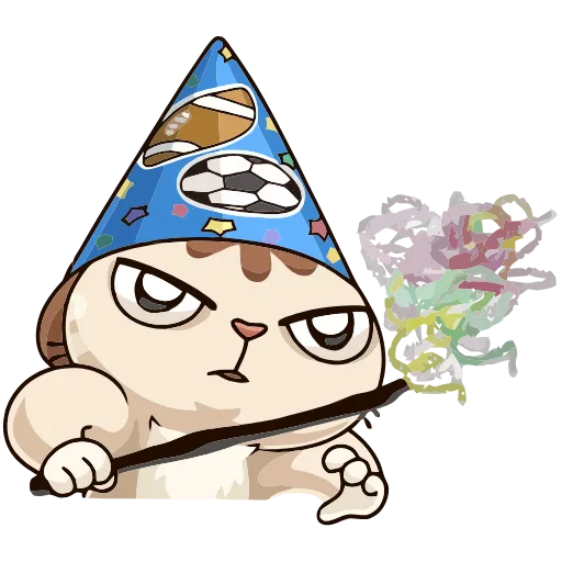 🎉 Эмодзи «Зимний Котик» для Telegram