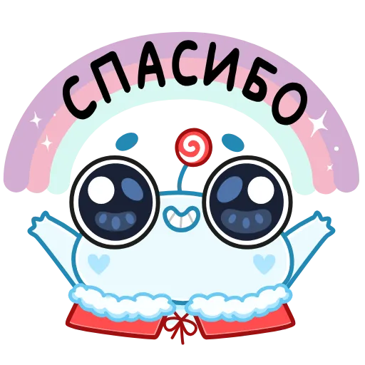 Стикер 38 Spoiled Rabbit Christmas