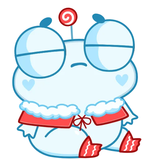 Стикер 30 Spoiled Rabbit Christmas