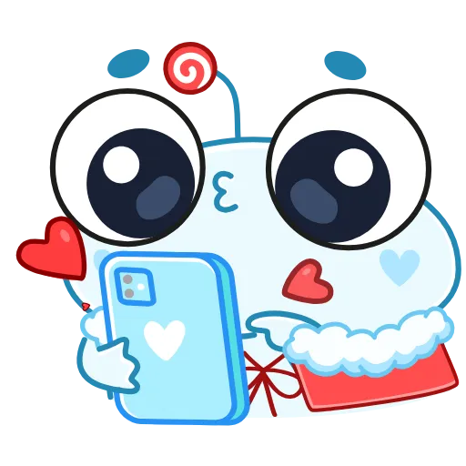 ❤️ Эмодзи «Зимний Пип» для Telegram