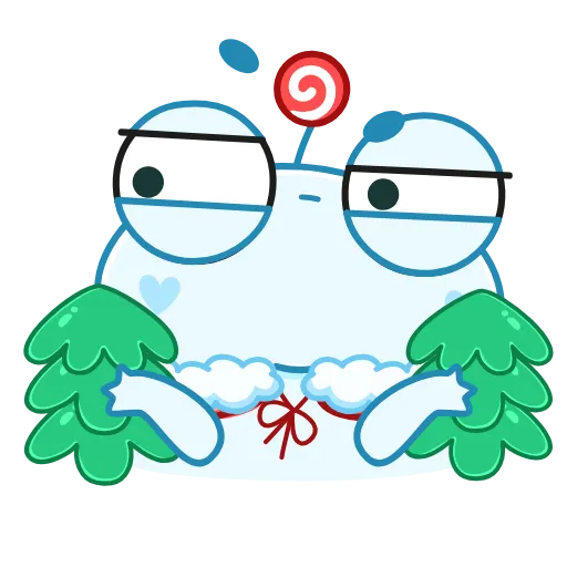 👀 Эмодзи «Зимний Пип» для Telegram