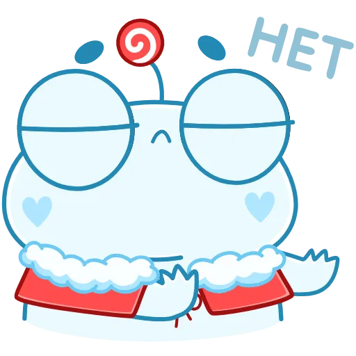 🙅‍♀️ Эмодзи «Зимний Пип» для Telegram