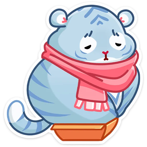 🥺 Стикер «Зимний Рулет» для Telegram