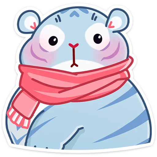 😳 Стикер «Зимний Рулет» для Telegram